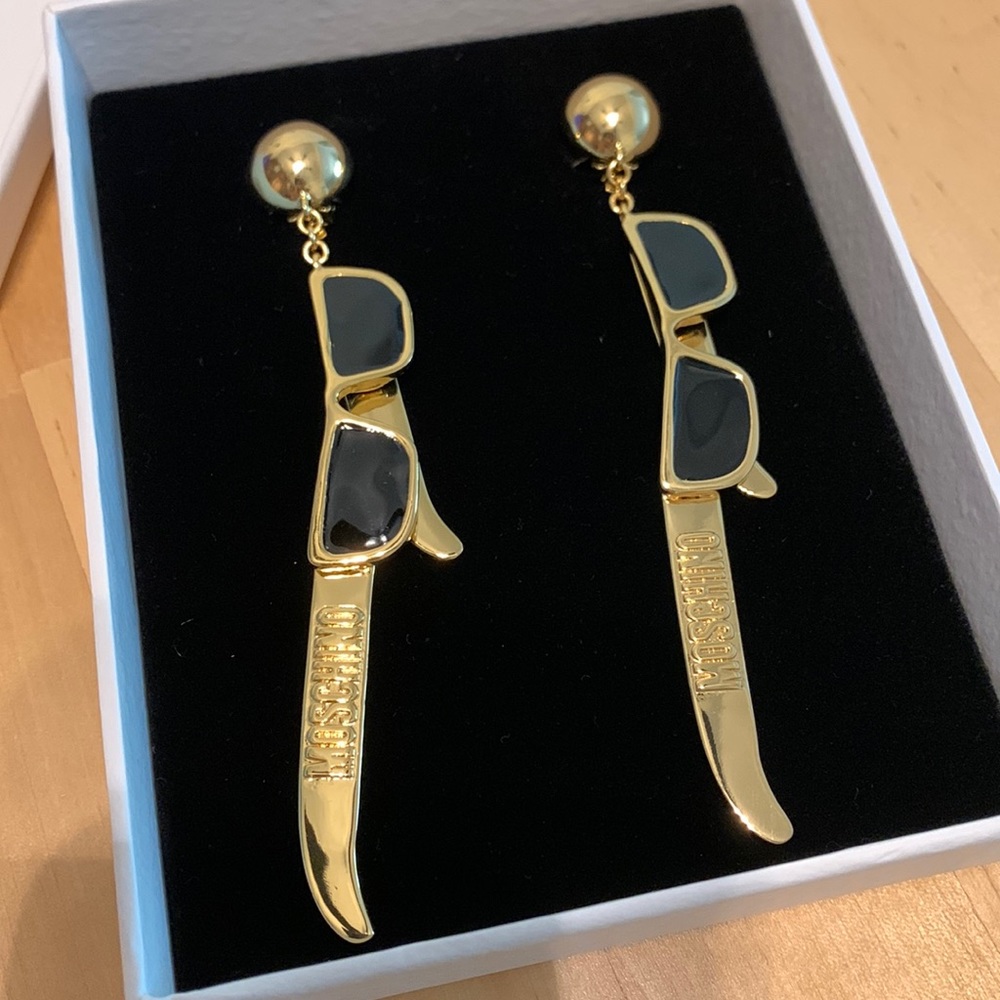 Moschino for H&M sunglasses earrings